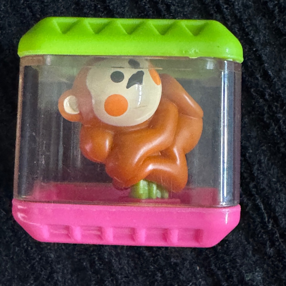 Fisher-Price Peek-a-Blocks Monkey Jungle Animal Cube Toy